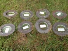 All eight portholes removed and labelled.