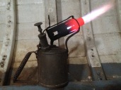 Paraffin Blow Torch getting scarily hot
